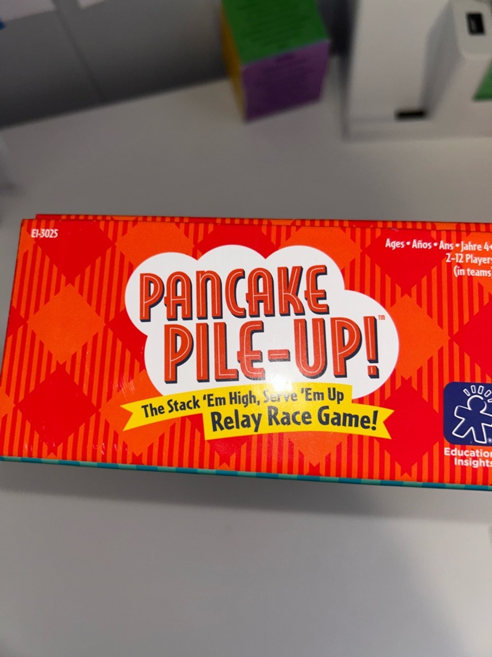 Pancake Pile-Up! Kids Relay Race Game Educational Insights 4+ - Picture 3 of 8
